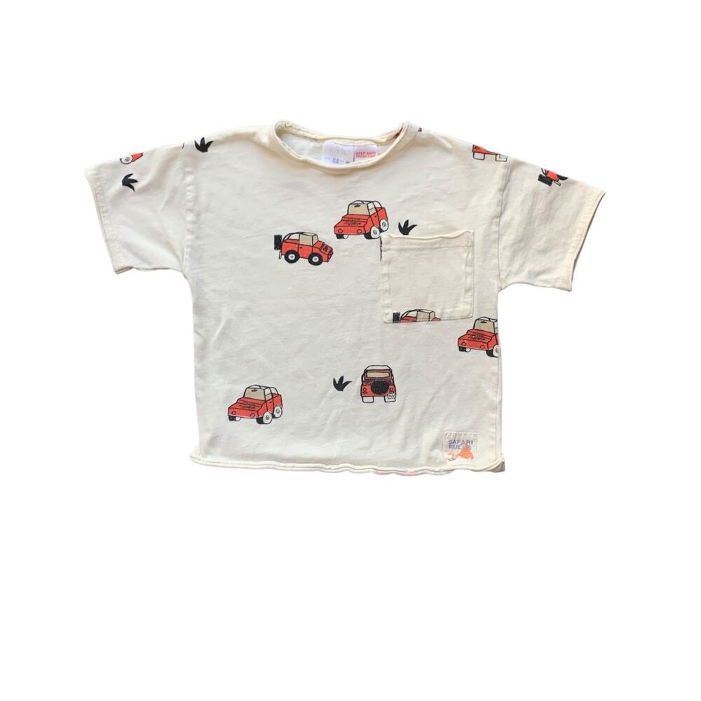 Zara Safari Pocket Tee 2-3 Years